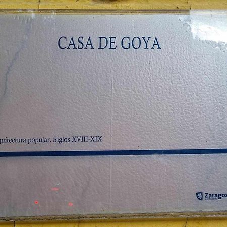 Casa De Goya Comotucasa Zaragoza Luaran gambar
